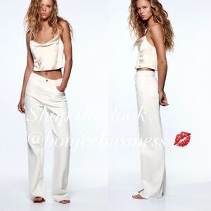 ZARA Wide Leg Jeans BNWT